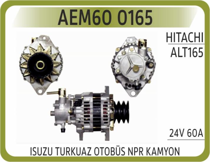 ALTERNATOR ISUZU TURKUAZ OTOBÜS NPR KAMYON 24V 60A